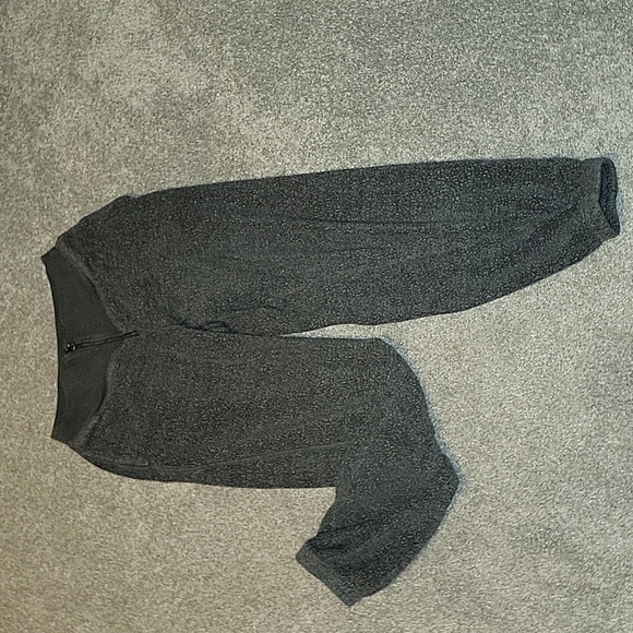 Aerie Corset Sherpa Fleece Joggers, Small - Picture 1 of 5